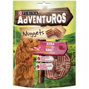 ADVENTUROS Strips Venison Dog Treats 90g