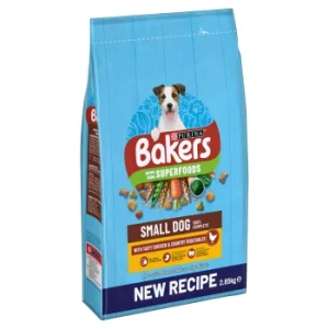 BAKERS Small Dog Beef Dry Dog Food 2.85kg