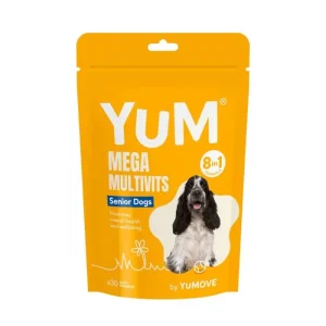 YuM MultiVits 8-in-1 Senior Dog Chews – 30 Count