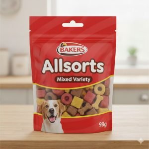 BAKERS Allsorts Mixed Variety Dog Treats 98g PMP