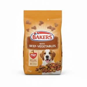 BAKERS Beef with Vegetables Dry Dog Food 1kg PMP