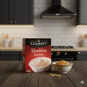 GOURMET Revelations Mousse Chicken Wet Cat Food 4x57g