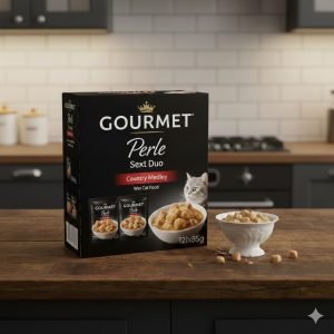 GOURMET Perle Country Medley in Jelly Wet Cat Food 12x85g