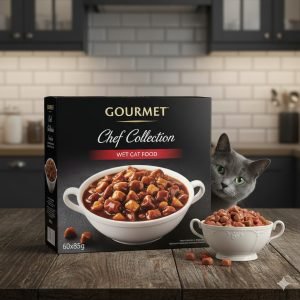 GOURMET Perle Chef's Collection in Gravy Wet Cat Food 60x85g