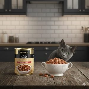 GOURMET Gold Casserole in Gravy Duck and Turkey Wet Cat Food 85g