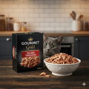 GOURMET Gold Double Delicacies Wet Cat Food 8x85g