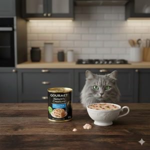 GOURMET Nature's Creations Ocean Fish Wet Cat Food 85g