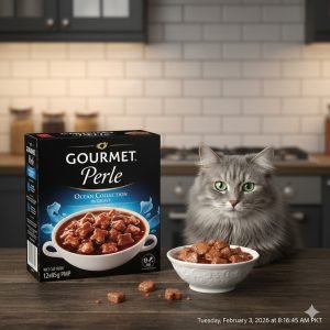 GOURMET Perle Ocean Collection in Gravy Wet Cat Food 12x85g PMP