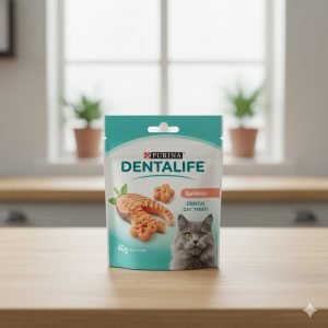 DENTALIFE Dental Salmon Cat Treats 40G
