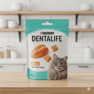 DENTALIFE Dental Chicken Cat Treats 140g