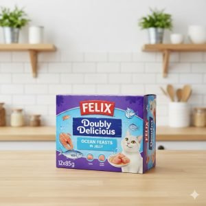 FELIX As Good As it Looks Ocean Feasts Wet Cat Food 12x85g