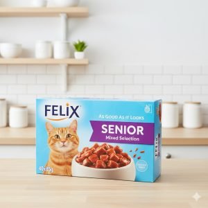 FELIX As Good As it Looks Senior Mixed in Jelly Wet Cat Food 40x85g