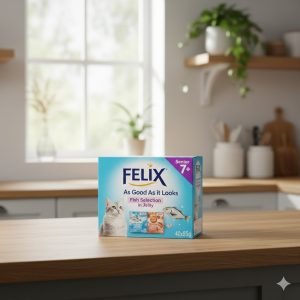 Felix As Good As It Looks Senior Fish 40X85G