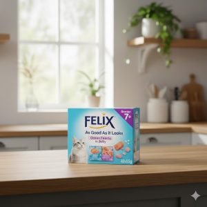 FELIX As Good As it Looks Ocean Feasts Wet Cat Food 40x85G