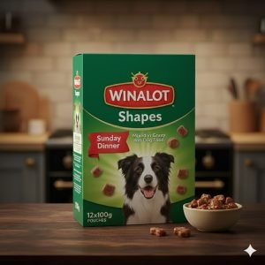 WINALOT Sunday Dinner Mixed in Gravy Wet Dog Food 12x100g