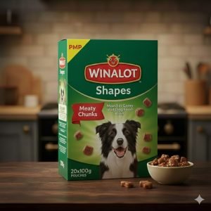 WINALOT Meaty Chunks Mixed in Jelly Wet Dog Food 20x100g PMP