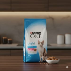PURINA ONE Light Chicken Dry Cat Food 750g