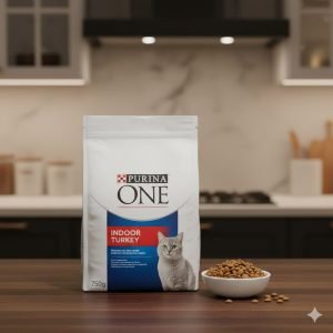 PURINA ONE Indoor Turkey Dry Cat Food 750g
